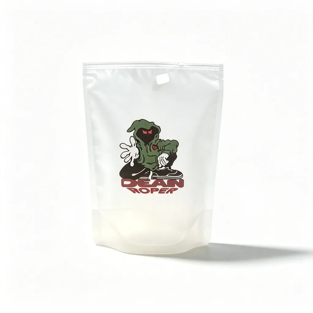 Custom Frosted Zip Bags